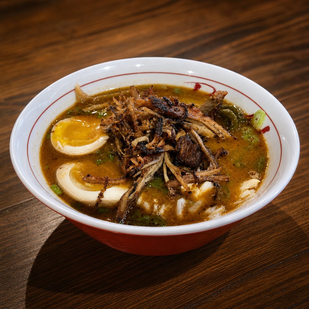 Ghost Pepper Miso Ramen.